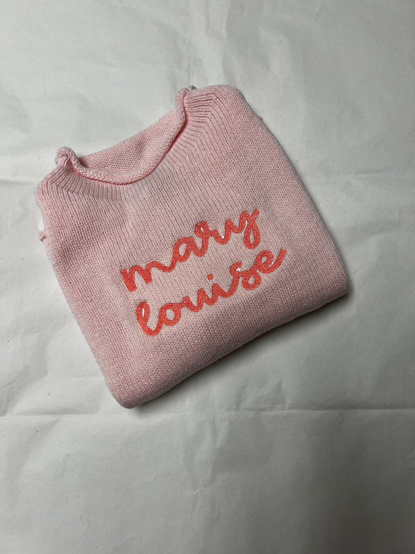 Light Pink Rollneck Sweater